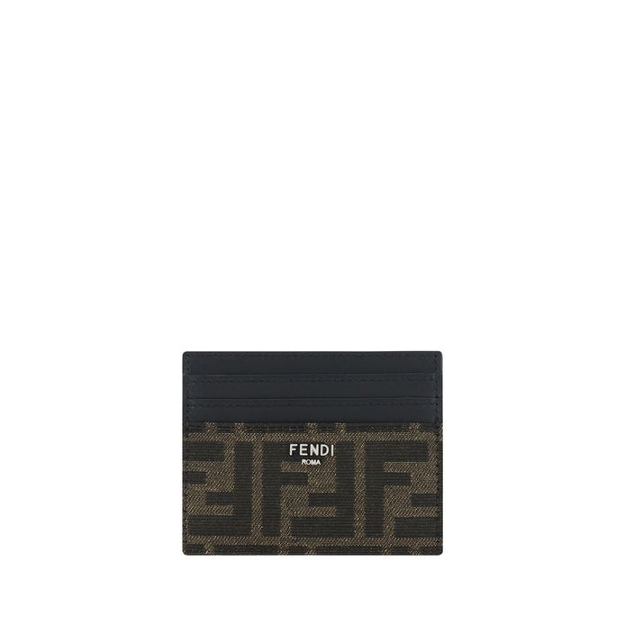 Fendi Brown Calf Leather Bos Taurus Wallet