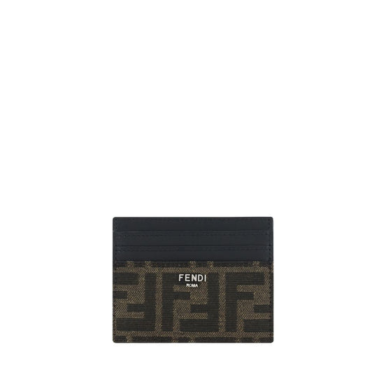 Fendi Brown Calf Leather Bos Taurus Wallet