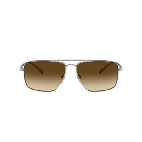 Versace Gray Metal Sunglasses