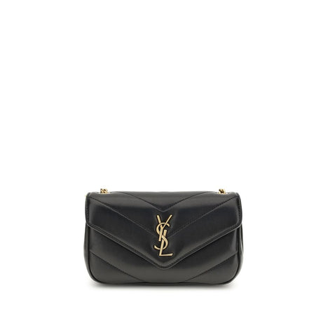 Saint Laurent LouLou mini Black Lamb Shoulder Bag