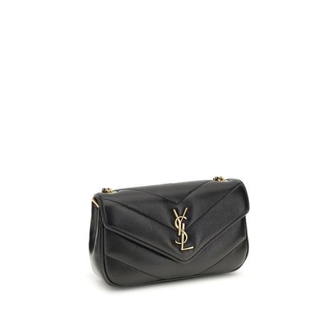 Saint Laurent LouLou mini Black Lamb Shoulder Bag