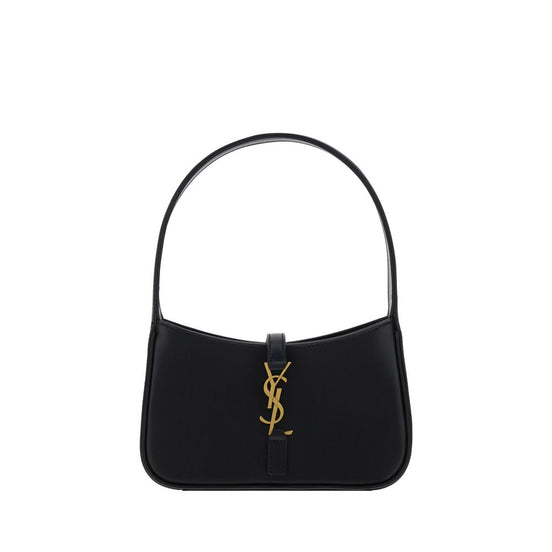 Saint Laurent Le 5 À 7 mini Black Leather Shoulder Bag