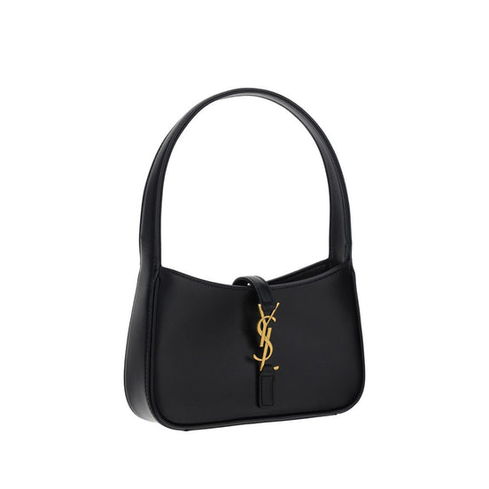 Saint Laurent Le 5 À 7 mini Black Leather Shoulder Bag