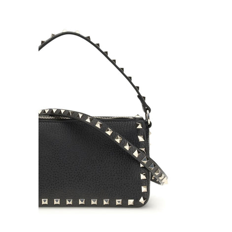 Valentino Garavani Rockstud small Black Leather Shoulder Bag