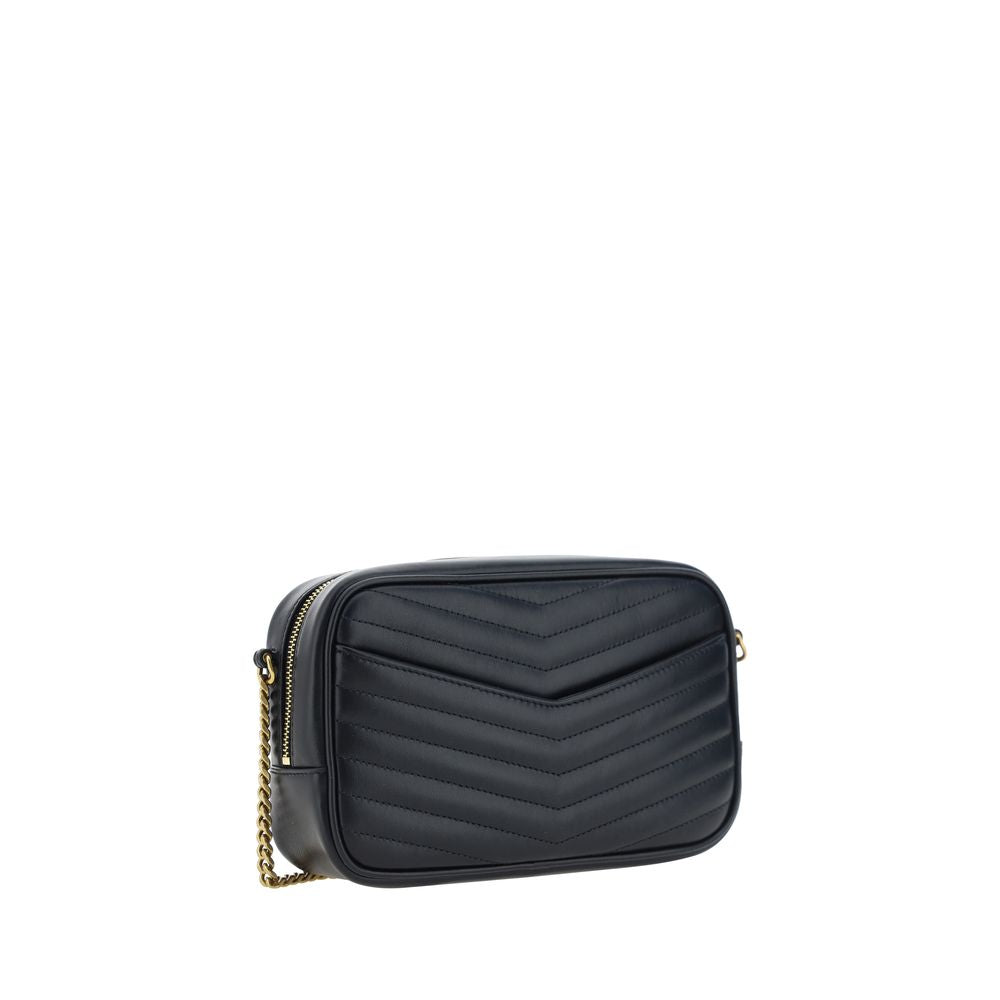 Saint Laurent LouLou Black Leather Shoulder Bag