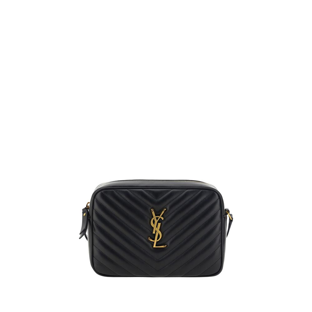 Saint Laurent LouLou Black Leather Shoulder Bag