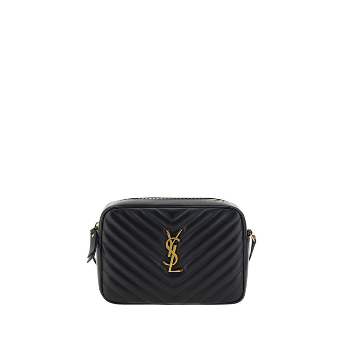 Saint Laurent LouLou Black Leather Shoulder Bag