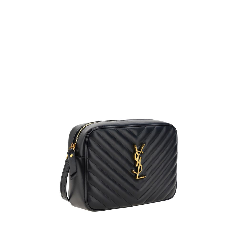 Saint Laurent LouLou Black Leather Shoulder Bag