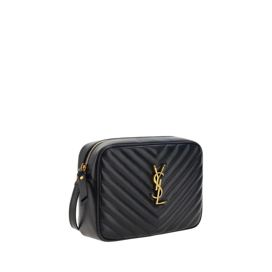 Saint Laurent LouLou Camera Black Leather Shoulder Bag