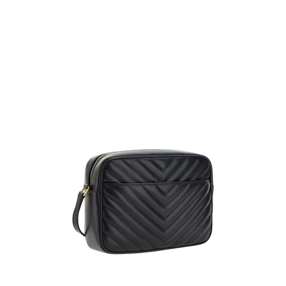 Saint Laurent LouLou Black Leather Shoulder Bag