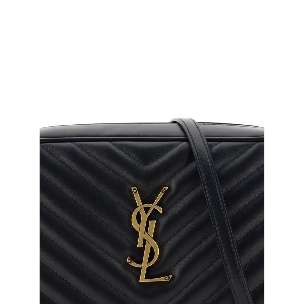 Saint Laurent LouLou Black Leather Shoulder Bag