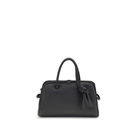 Jacquemus Black Calf Leather Bos Taurus Handbag