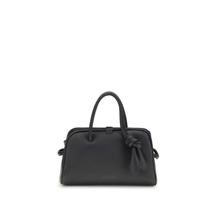 Jacquemus Black Calf Leather Bos Taurus Handbag
