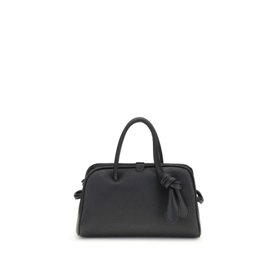 Jacquemus Black Calf Leather Bos Taurus Handbag