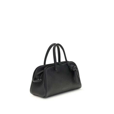 Jacquemus Black Calf Leather Bos Taurus Handbag