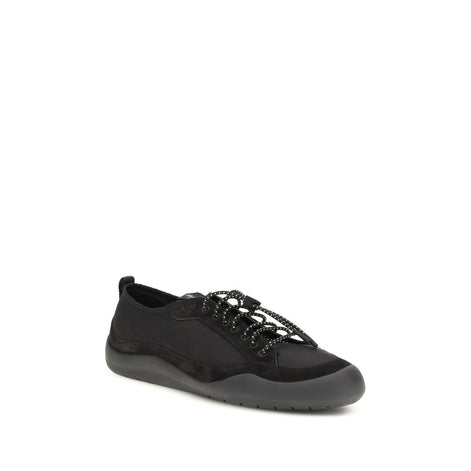 Prada Black Recycled Polyamide Athletic Sneakers