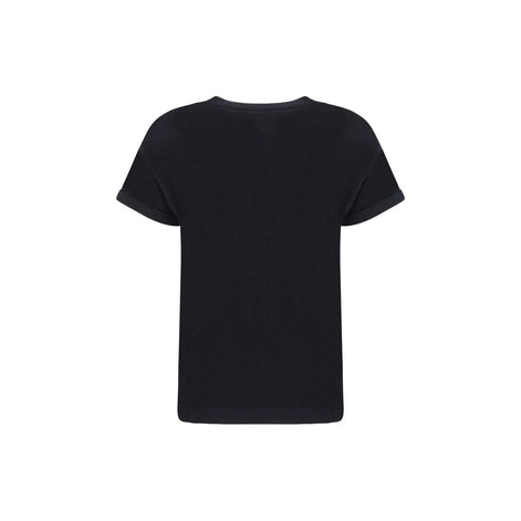 Brunello Cucinelli Black Nylon T-Shirt