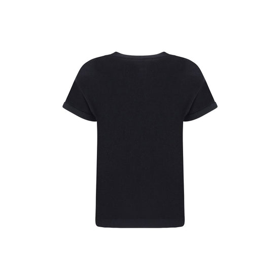 Brunello Cucinelli Black Nylon T-Shirt