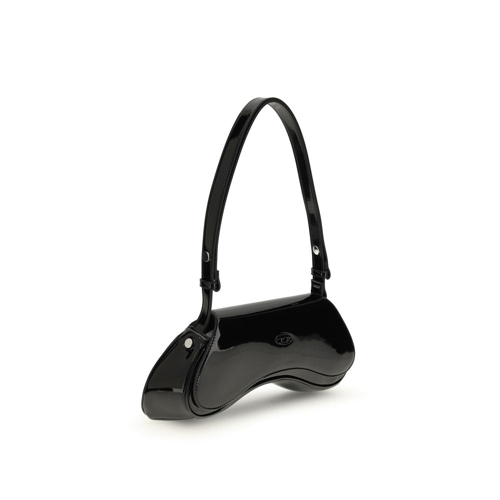 Diesel Black Polyethylene Shoulder Bag