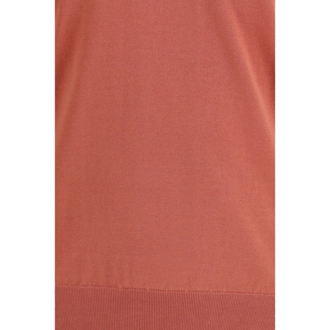 Brunello Cucinelli Orange Cotton Sweatshirt