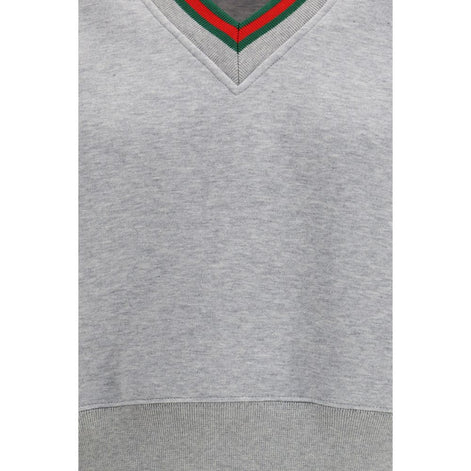 Gucci Gray Cotton Sweatshirt