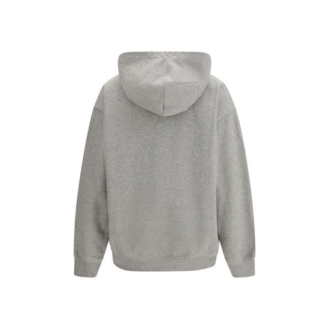 Ganni Gray Cotton Sweatshirt