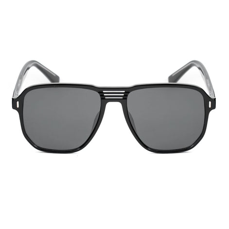 Bobroff Black Acetate Sunglasses
