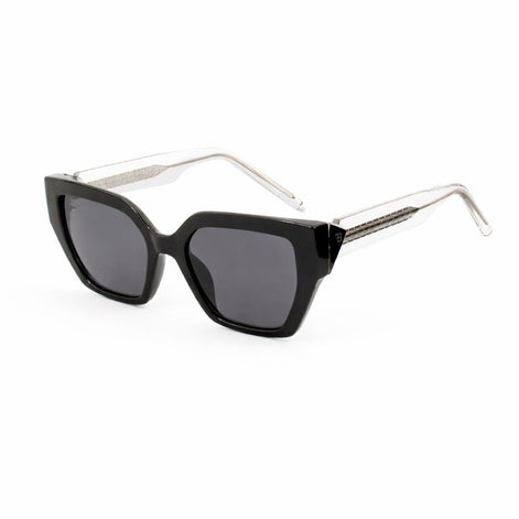 Bobroff Black Acetate Sunglasses