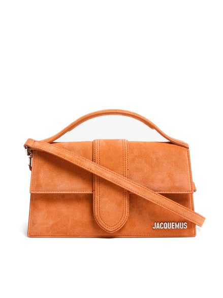 Jacquemus large Bambino Terracotta Leather Handbag