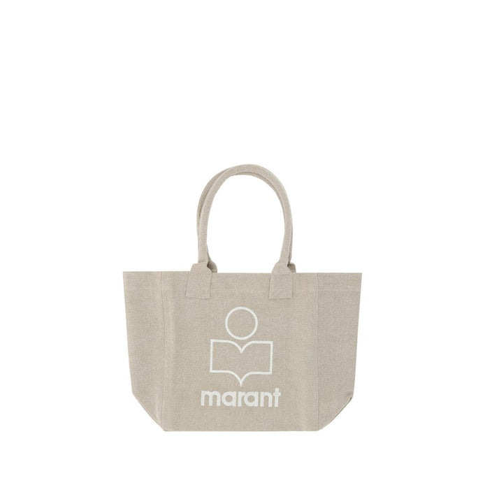 Isabel Marant Beige Cotton Shoulder Bag