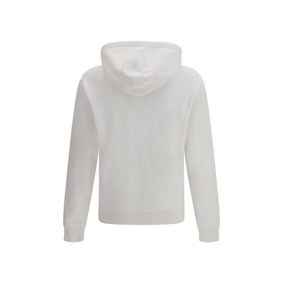 Ami Paris White Cotton Sweatshirt