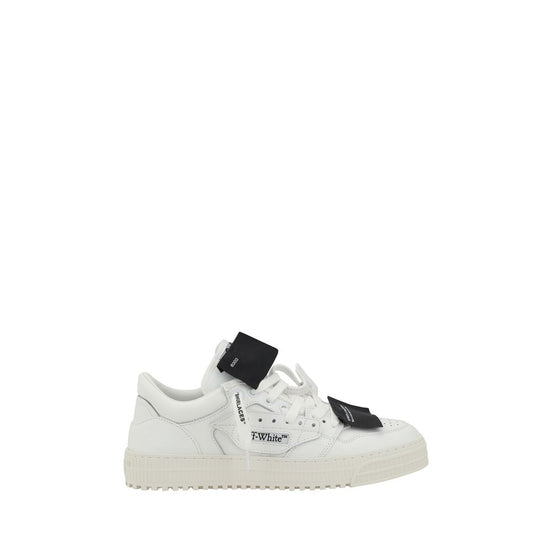 Off-White Black Rubber Low Top Sneakers