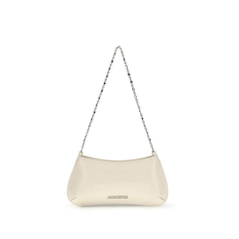 Jacquemus Beige Calf Leather Bos Taurus Shoulder Bag
