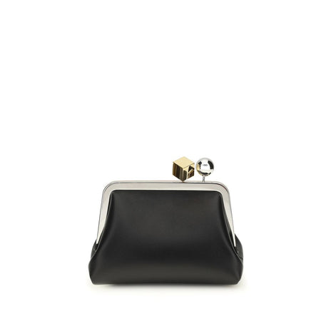 Jacquemus Black Lamb Ovis Aries Aries Shoulder Bag