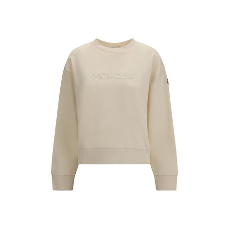 Moncler Beige Cotton Sweatshirt