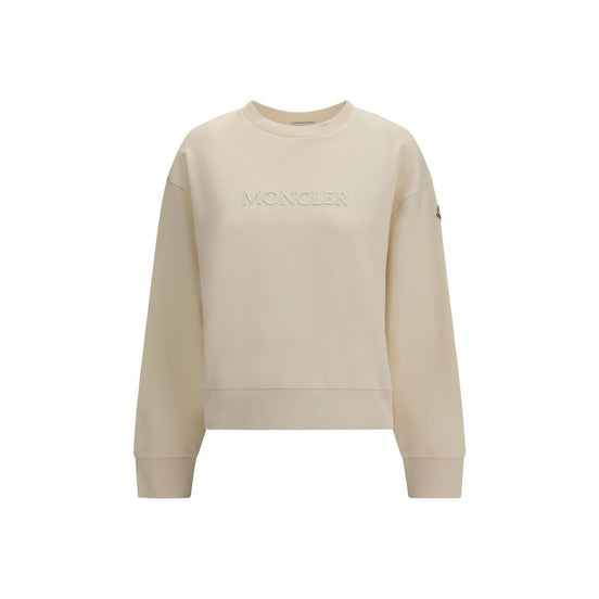 Moncler Beige Cotton Sweatshirt