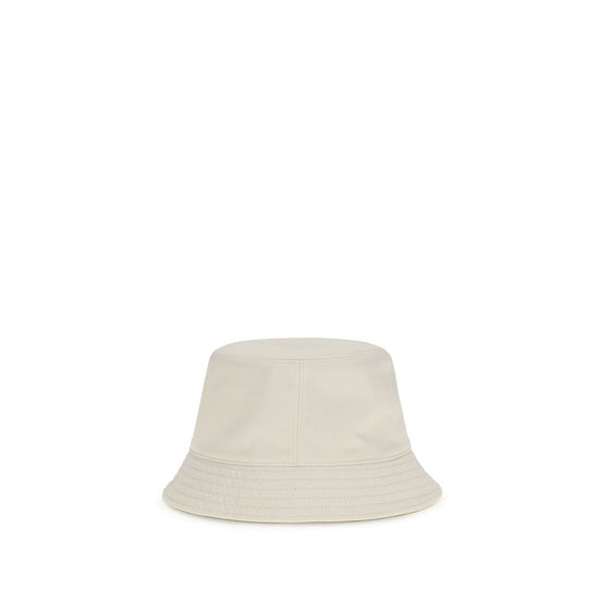 Moncler White Polyester Bucket Hat