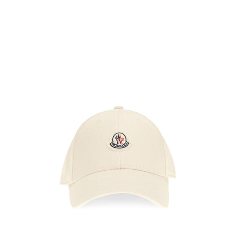 Moncler Beige Cotton Cap (Baseball Hat)