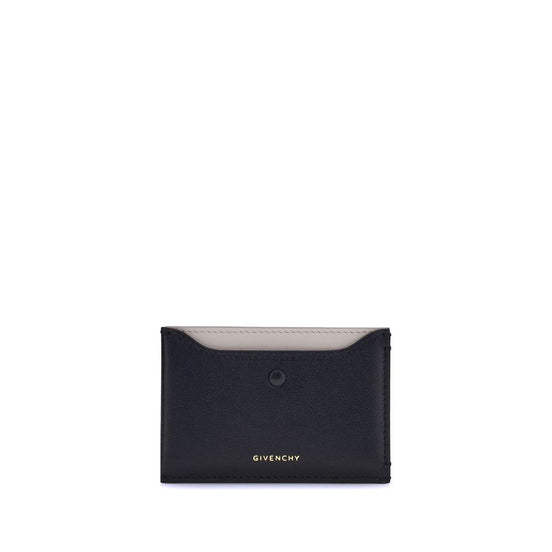 Givenchy Black Calf Leather Bos Taurus Wallet