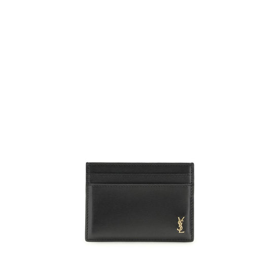 Saint Laurent cardholder Black Leather Wallet
