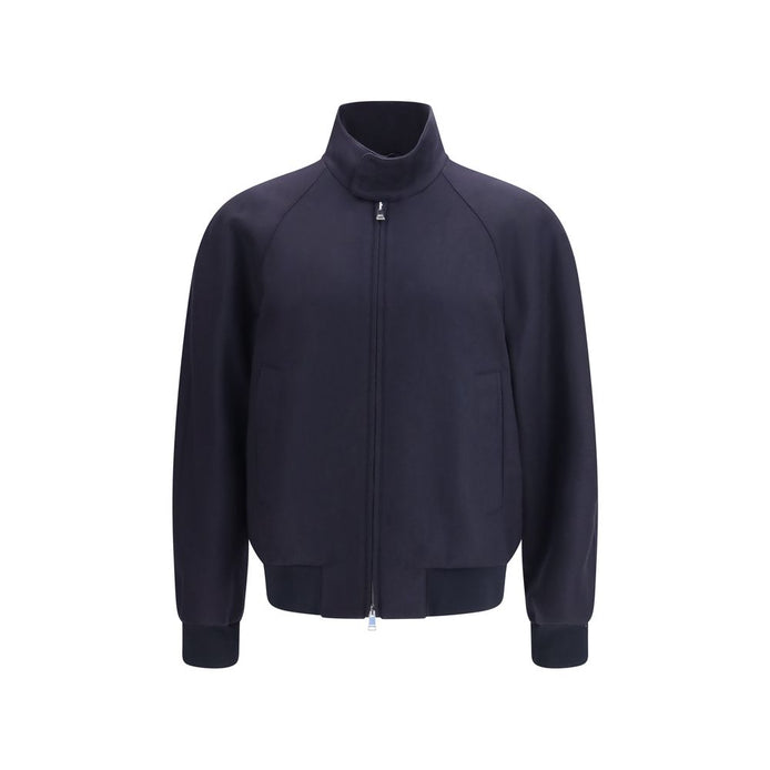 Fendi Blue Cashmere Bomber