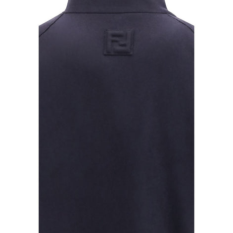 Fendi Blue Cashmere Bomber