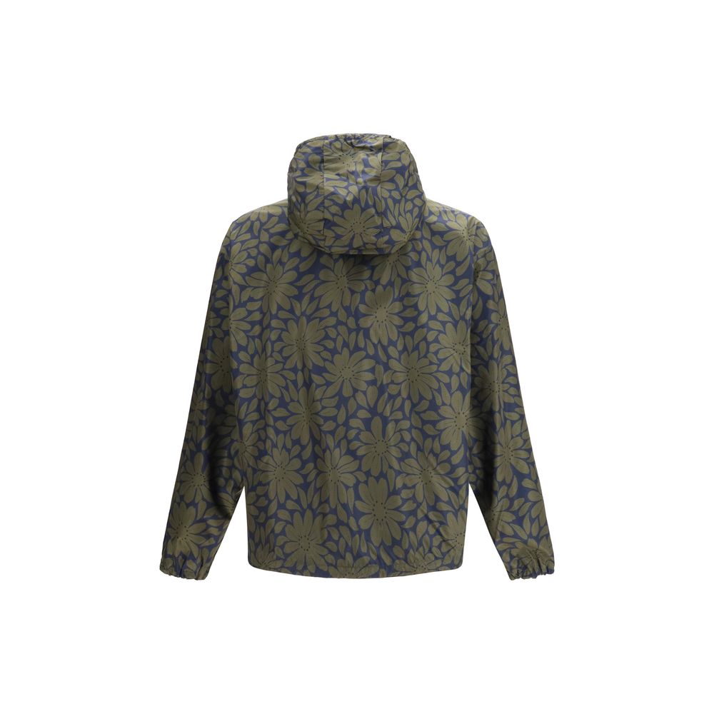 Prada Black Recycled Polyamide Shell Jacket