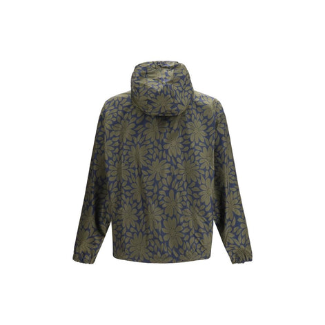 Prada Black Recycled Polyamide Shell Jacket