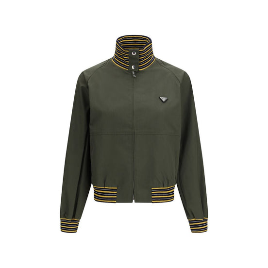 Prada Bicolor Polyester Bomber