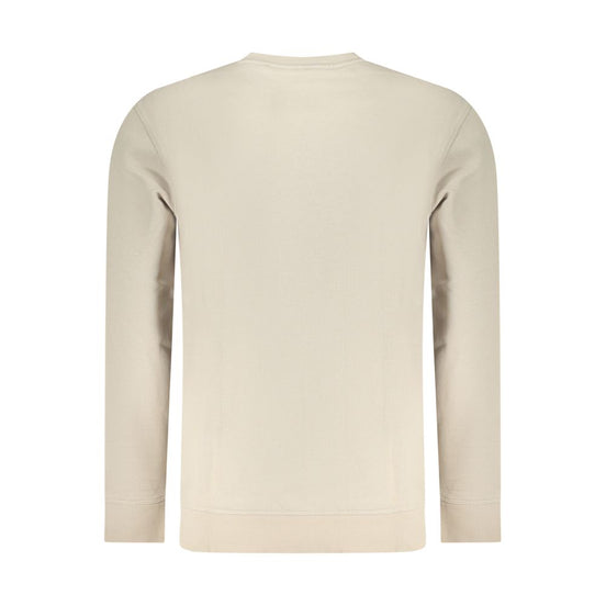 Hugo Boss Beige Cotton Men Sweatshirt