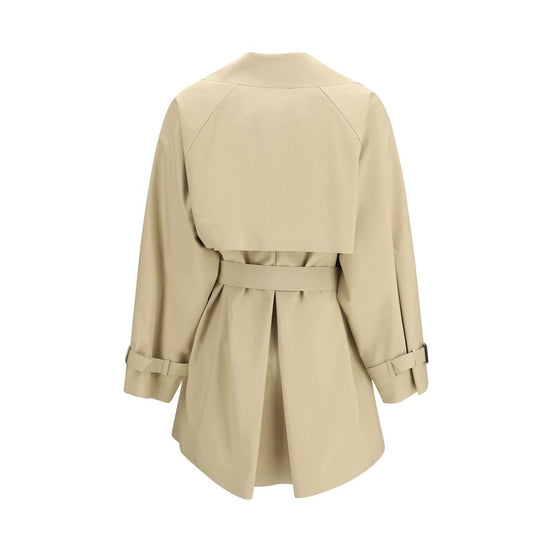 Max Mara Beige Cotton Trench Coat