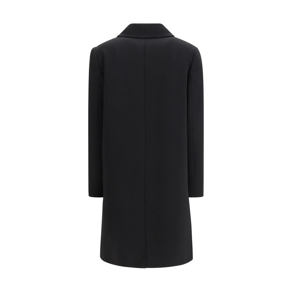 Max Mara Black Triacetate Coat