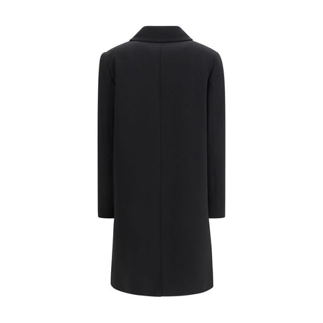 Max Mara Black Triacetate Coat