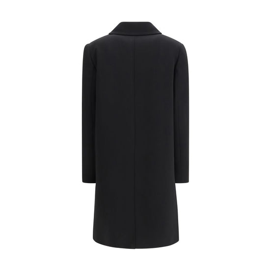 Max Mara Black Triacetate Coat